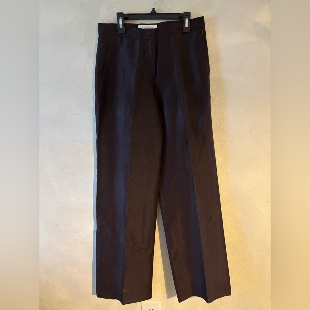 Max Mara Brown‎ Dress Pants size 4